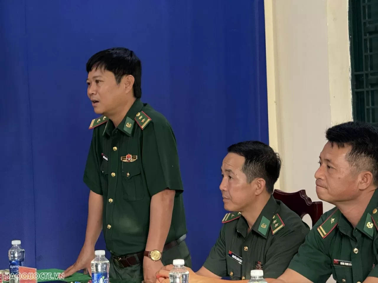 Đoàn công tác thanh niên Bộ Ngoại giao thăm, động viên cán bộ, chiến sĩ Đồn Biên phòng Bù Gia Mập, Đồng Nai Đoàn công tác thanh niên Bộ Ngoại giao thăm, động viên cán bộ, chiến sĩ Đồn Biên phòng Bù Gia Mập, Đồng Nai