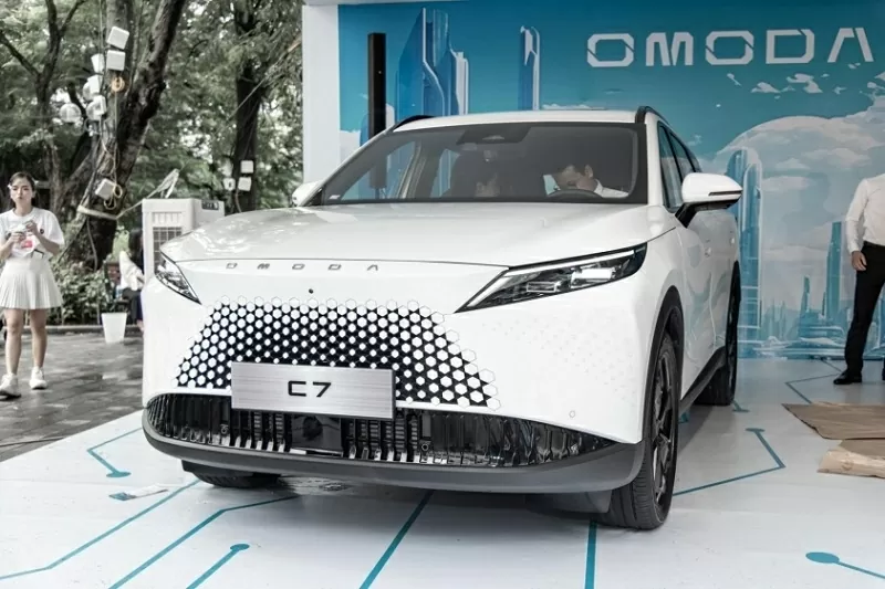 Omoda C7 dự kiến sẽ được mở bán vào cuối năm nay.