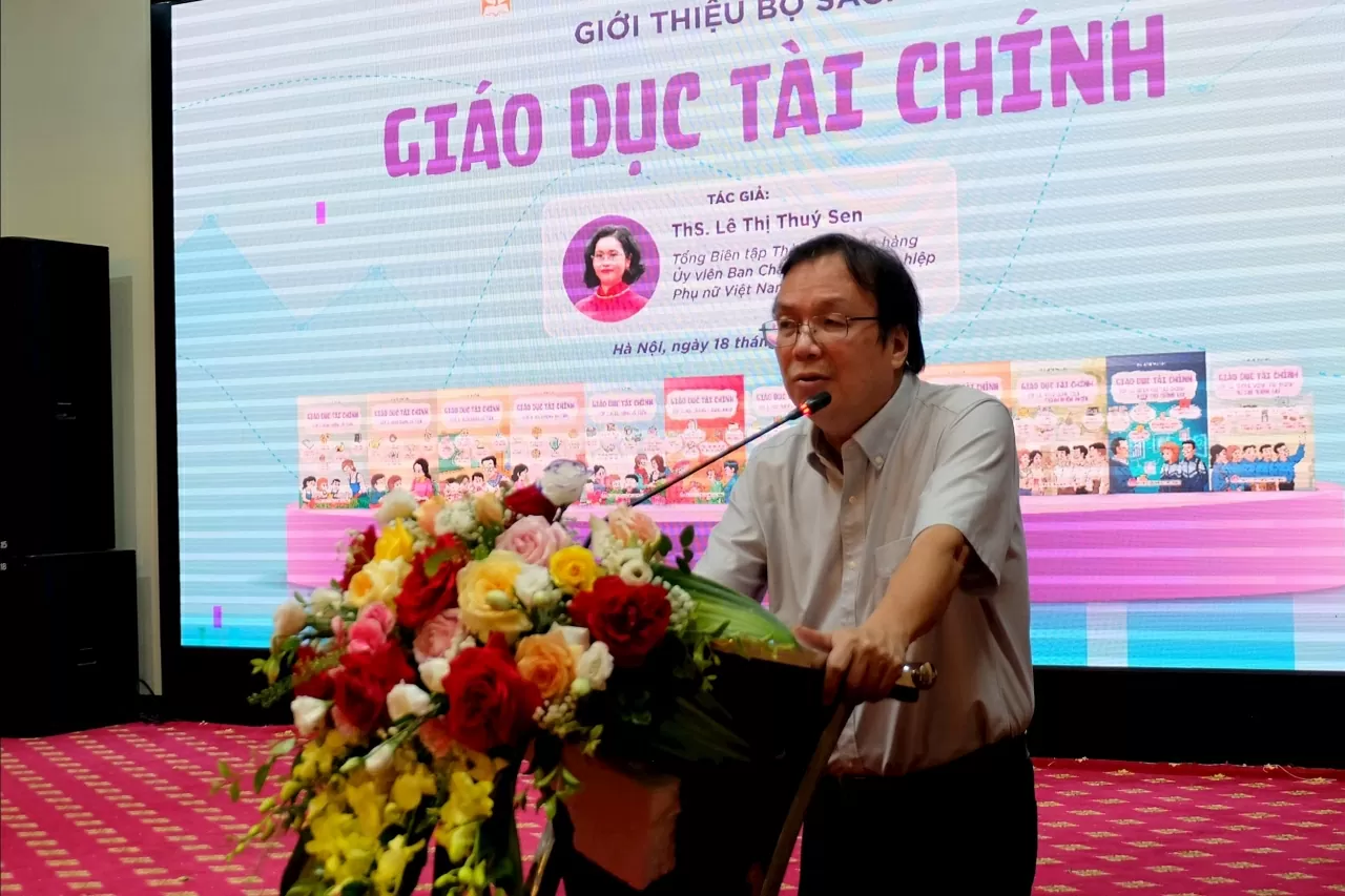 Ra mắt sách Giáo dục tài chính dành cho học sinh Ra mắt sách Giáo dục tài chính dành cho học sinh