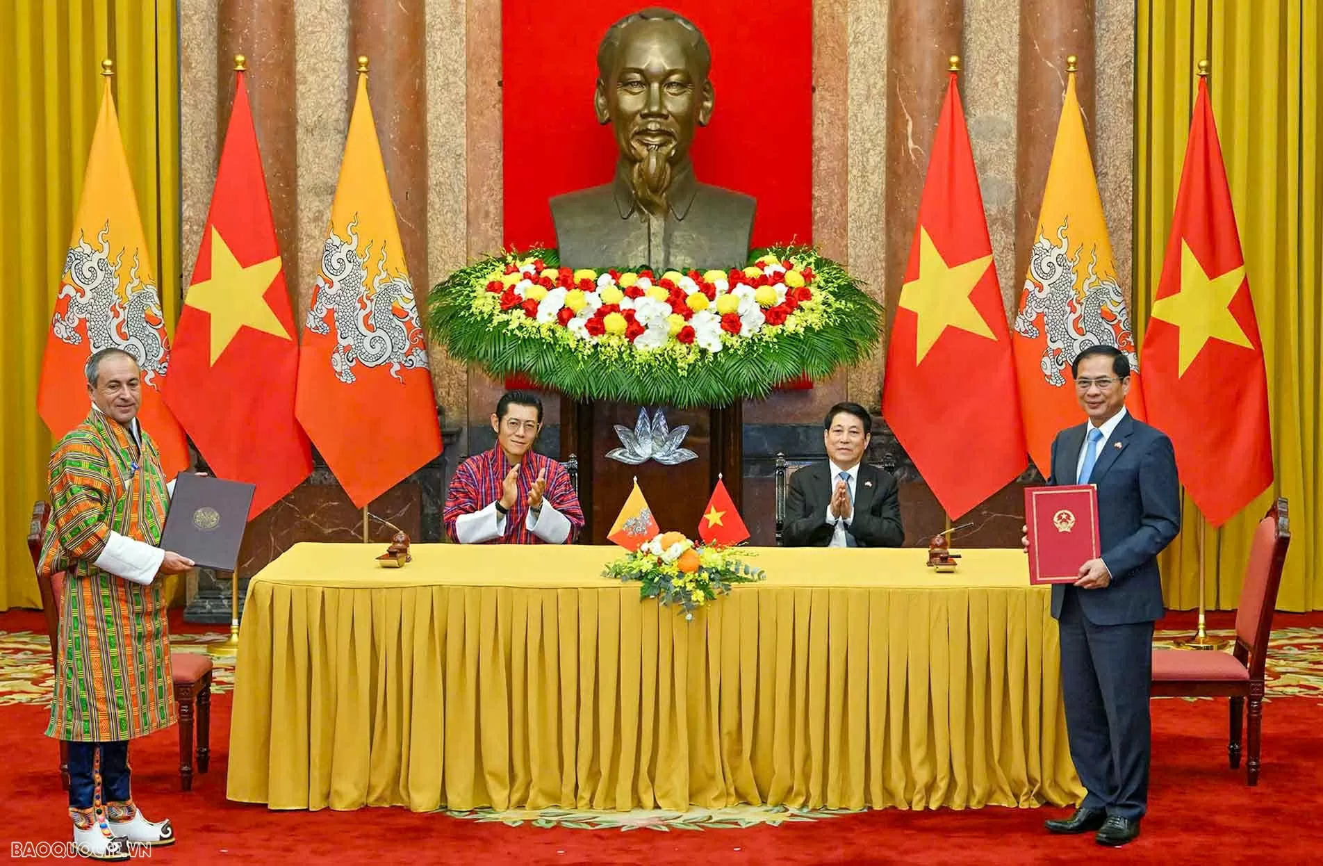Nhân dân Bhutan kính trọng Chủ tịch Hồ Chí Minh, ngưỡng mộ thành tựu 80 năm của Việt Nam