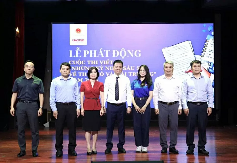 Phát động Cuộc thi viết Những kỷ niệm sâu sắc về thầy cô và mái trường năm 2025 Phát động Cuộc thi viết Những kỷ niệm sâu sắc về thầy cô và mái trường năm 2025