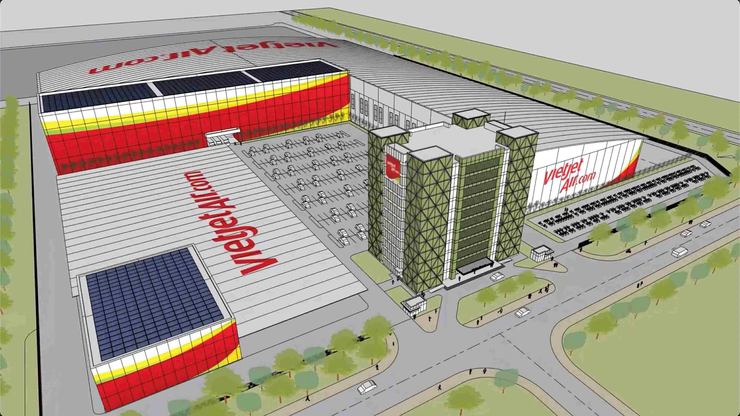 Công trình Vietjet tại Long Thành: Dấu mốc chào mừng 80 năm Quốc khánh