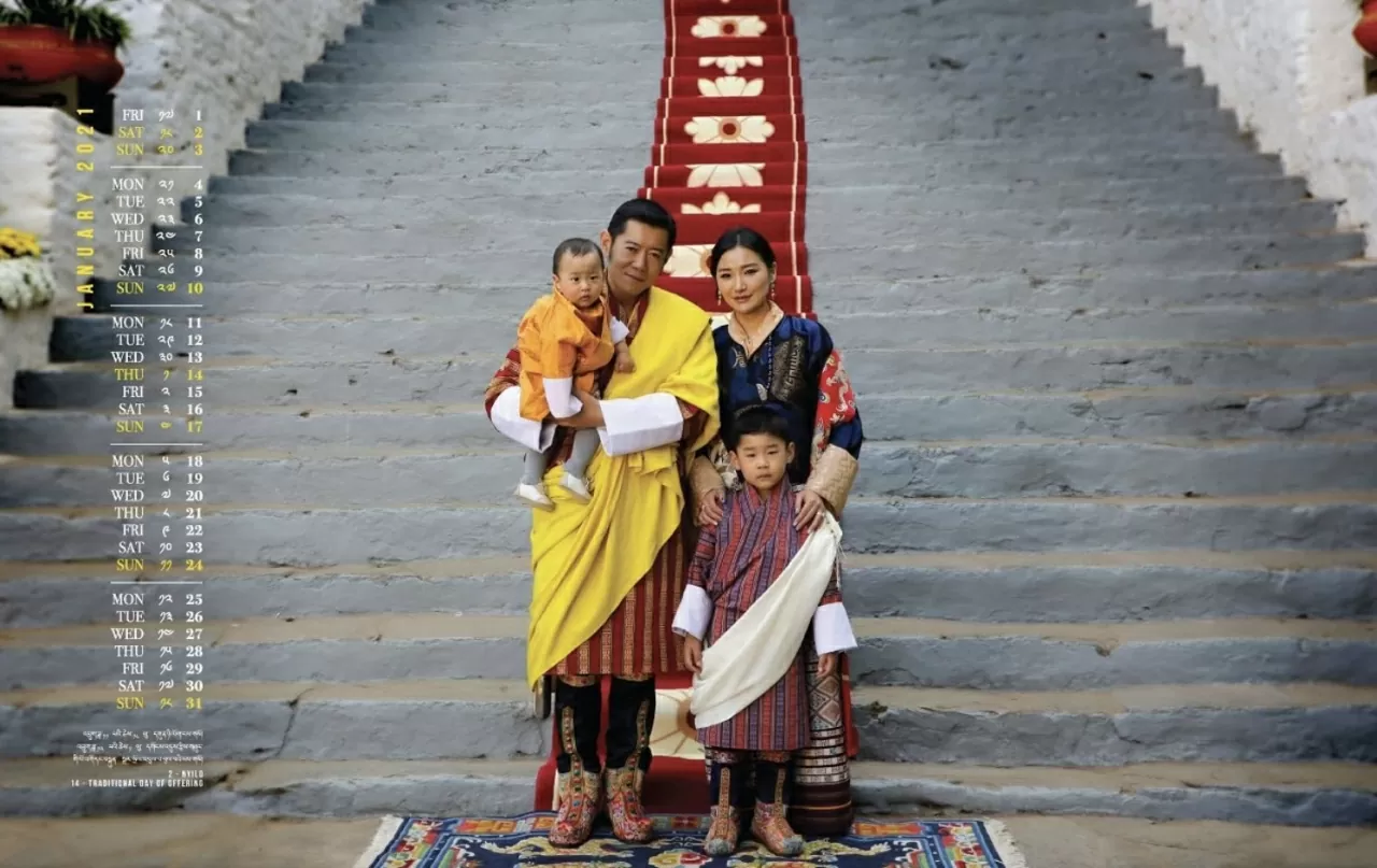Những bức ảnh đẹp nhất của Hoàng gia Bhutan