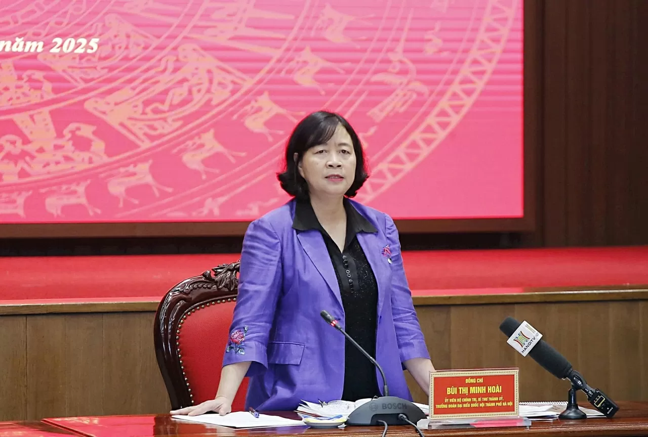 Bí thư Thành ủy Hà Nội Bùi Thị Minh Hoài: Mỗi người Hà Nội phải thấy vinh dự, tự hào được góp sức mình vào sự kiện A80