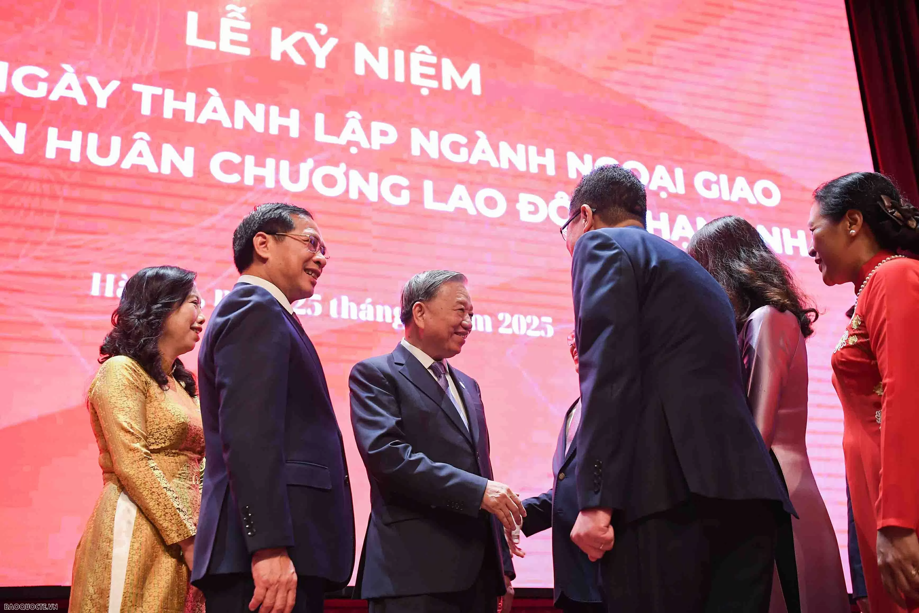 (Trực tuyến) Tổng Bí thư Tô Lâm dự Lễ kỷ niệm 80 năm Ngoại giao Việt Nam