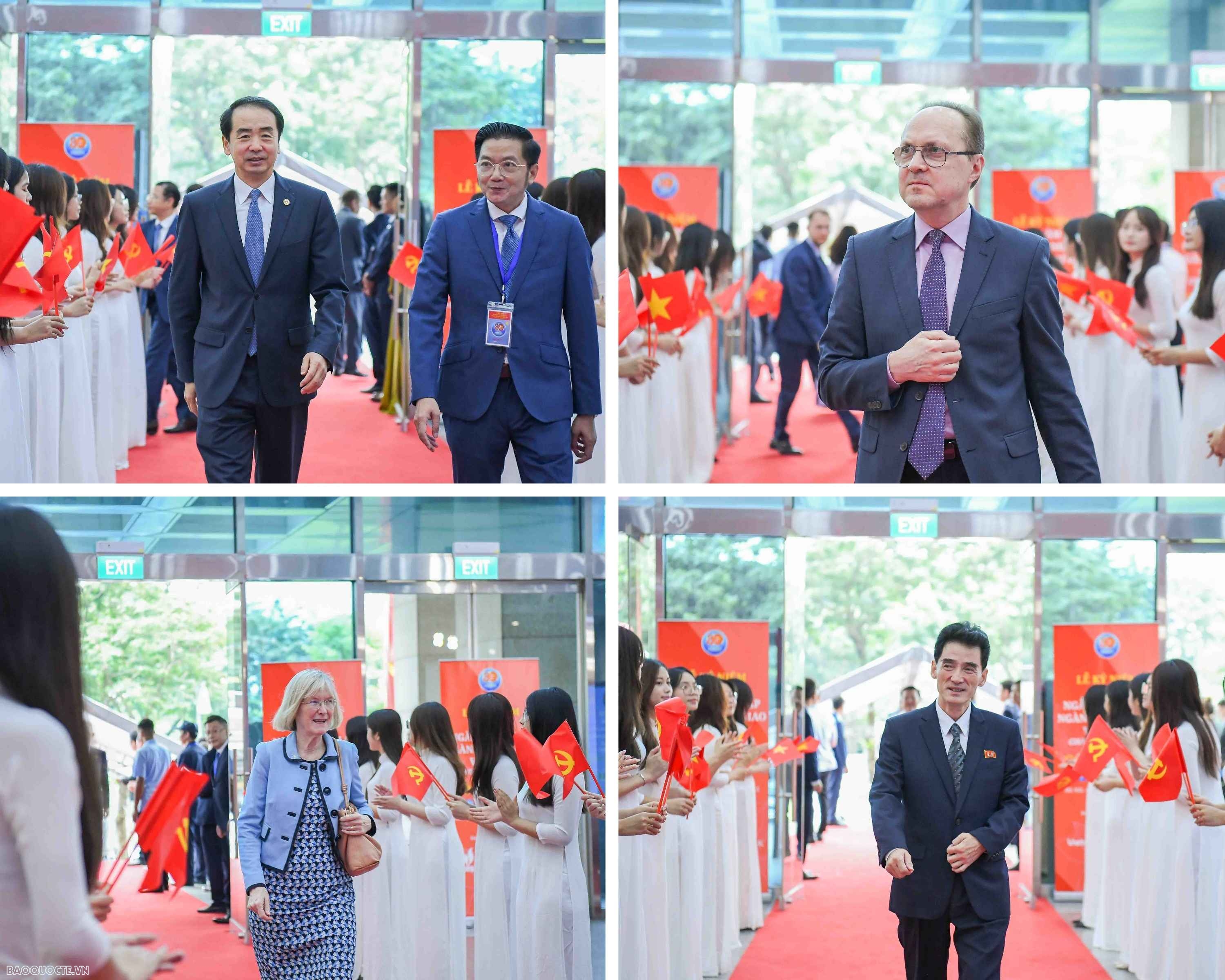 Những hình ảnh tại lễ kỷ niệm 80 năm thành lập ngành Ngoại giao