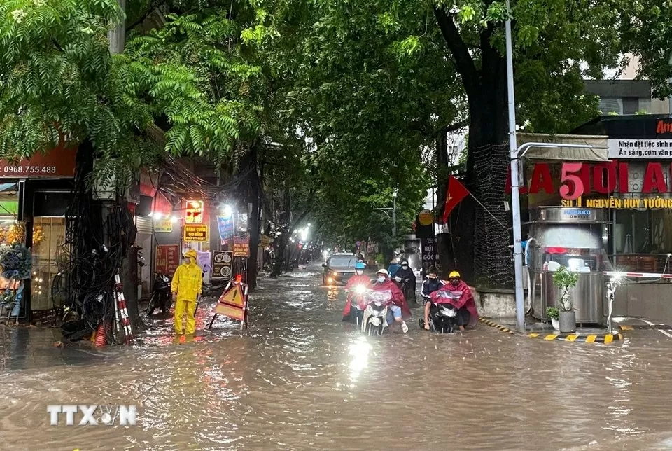 Hà Nội ngập lụt