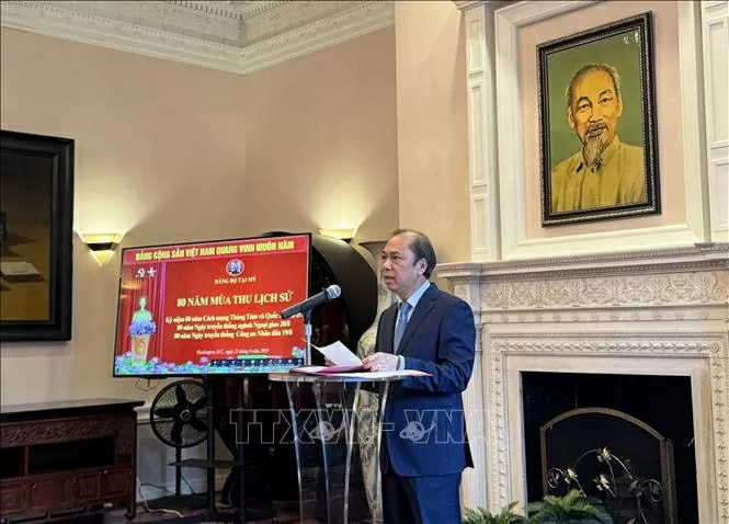 80 năm mùa Thu lịch sử: Các cơ quan đại diện Việt Nam tại Mỹ long trọng tổ chức lễ tưởng nhớ về những ngày tháng hào hùng của dân tộc