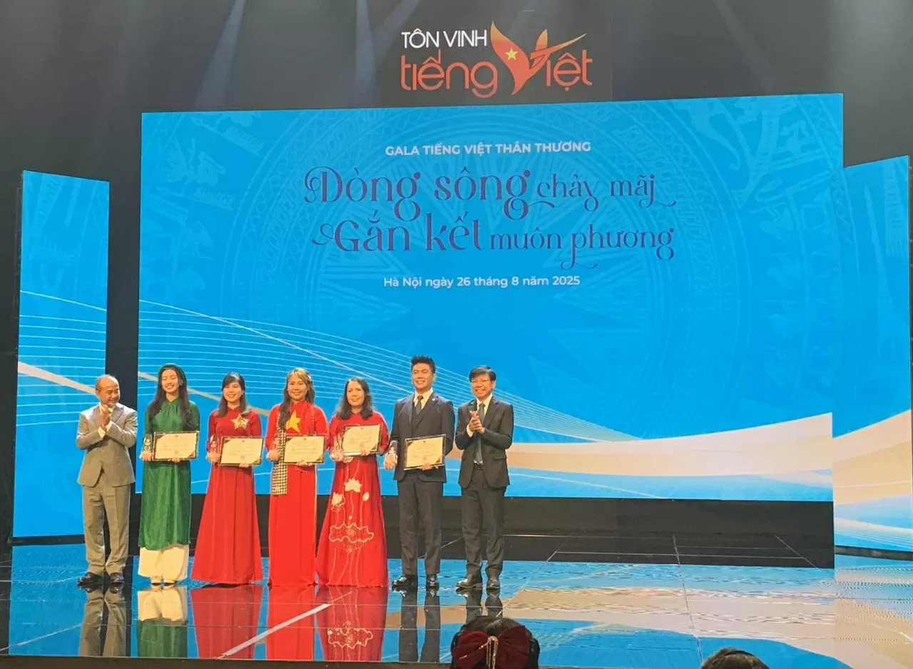Sứ giả tiếng Việt Nguyễn Duy Anh: Giữ tiếng Việt là giữ hồn dân tộc nơi xứ người