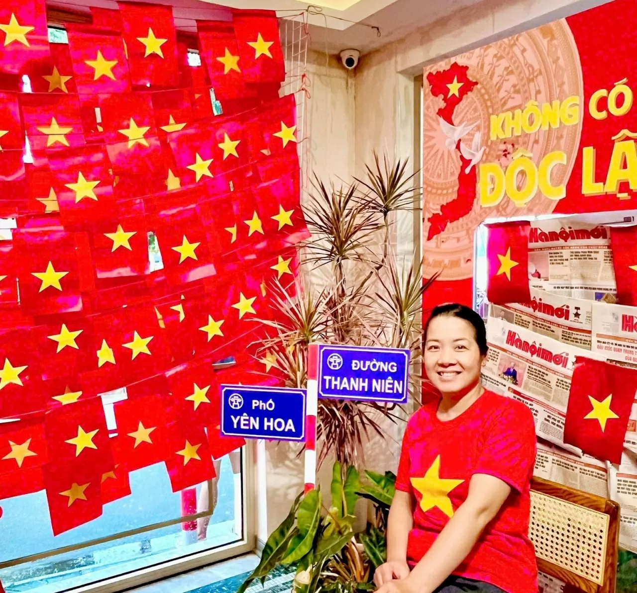 Người dân đổ về Ba Đình check-in