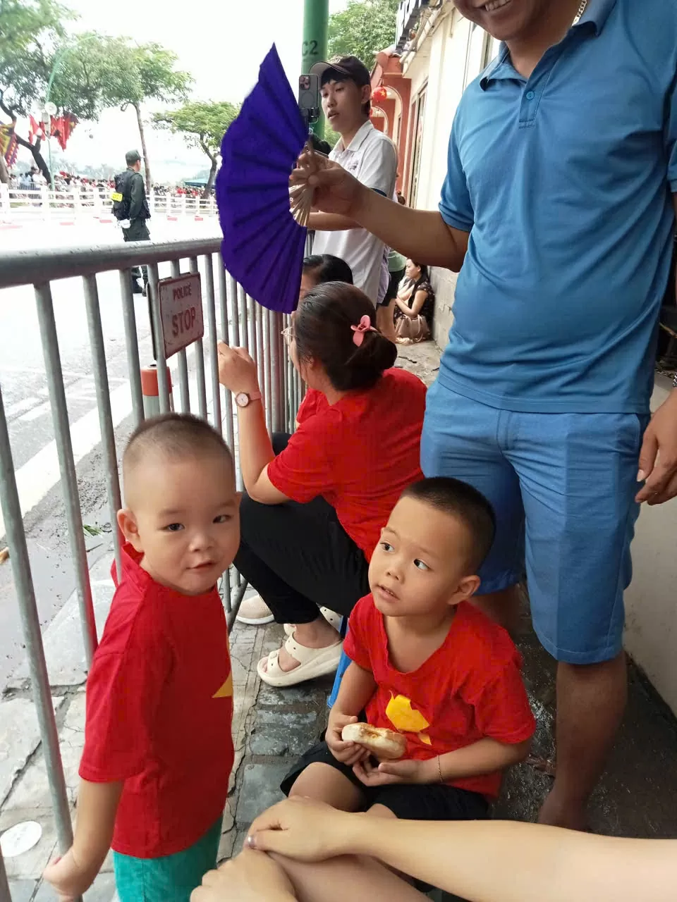 Người dân đổ về Ba Đình check-in