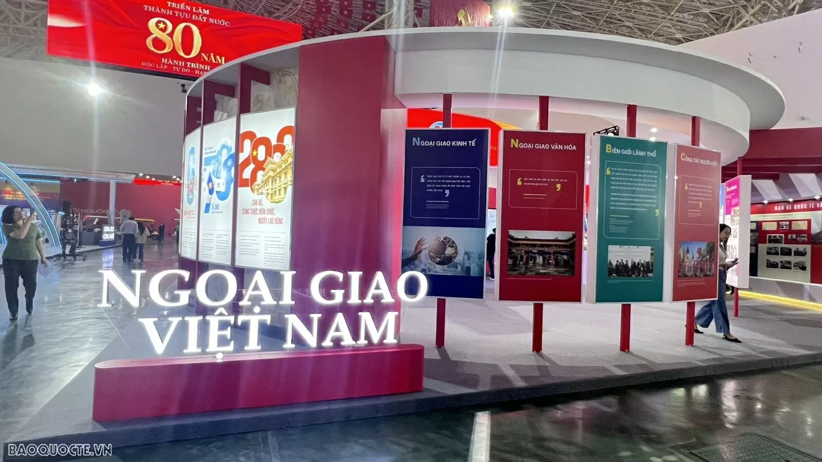 Khai mạc Triển lãm 80 năm thành tựu đất nước 80 năm hành trình Độc lập - Tự do - Hạnh phúc