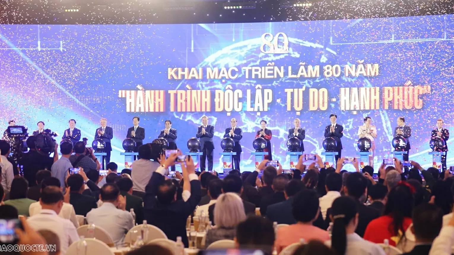 Party General Secretary To Lam visits Exhibition marking 80 years of national achievements