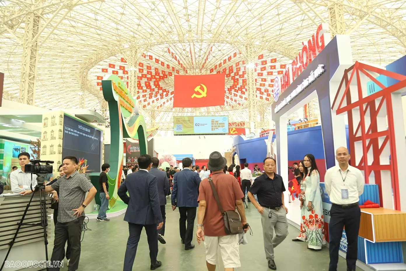 Khai mạc Triển lãm 80 năm thành tựu đất nước 80 năm hành trình Độc lập - Tự do - Hạnh phúc