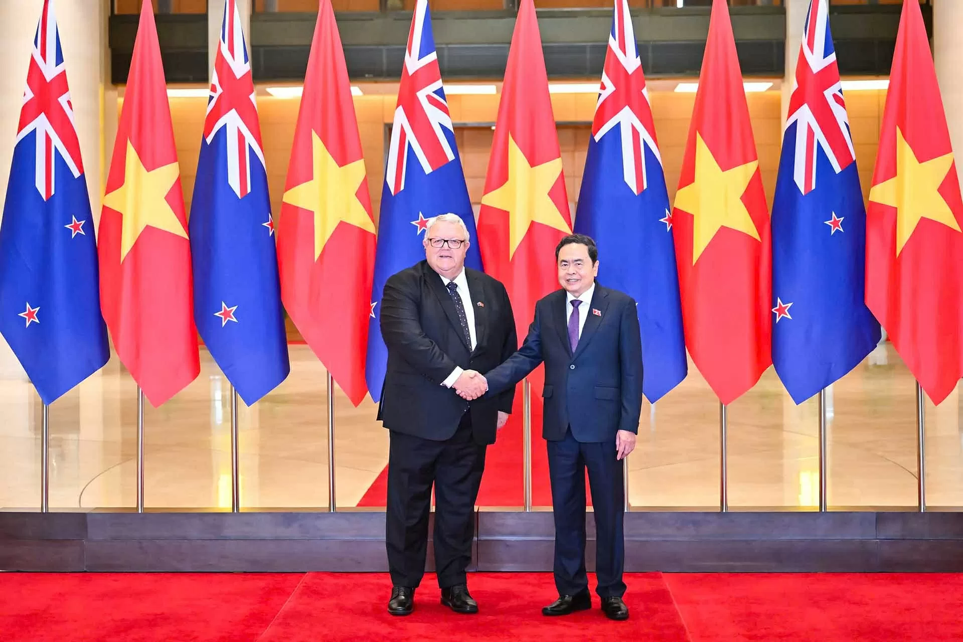 Chủ tịch Quốc hội Trần Thanh Mẫn hội đàm với Chủ tịch Quốc hội New Zealand Chủ tịch Quốc hội Trần Thanh Mẫn hội đàm với Chủ tịch Quốc hội New Zealand