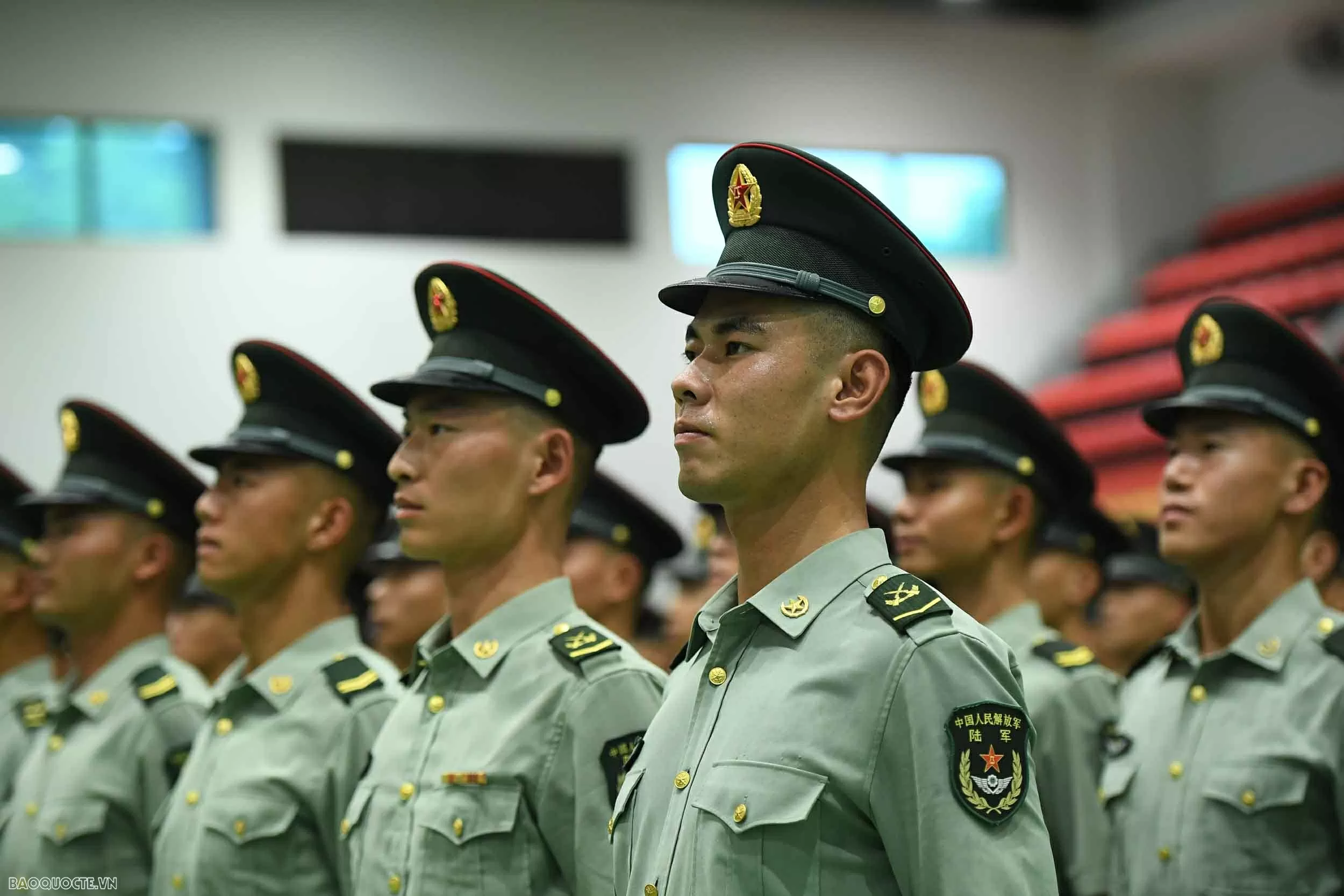 Hình ảnh đoàn quân nhân Trung Quốc tại Việt Nam tham gia diễu binh Quốc khánh 2/9 Hình ảnh đoàn quân nhân Trung Quốc tại Việt Nam tham gia diễu binh Quốc khánh 2/9