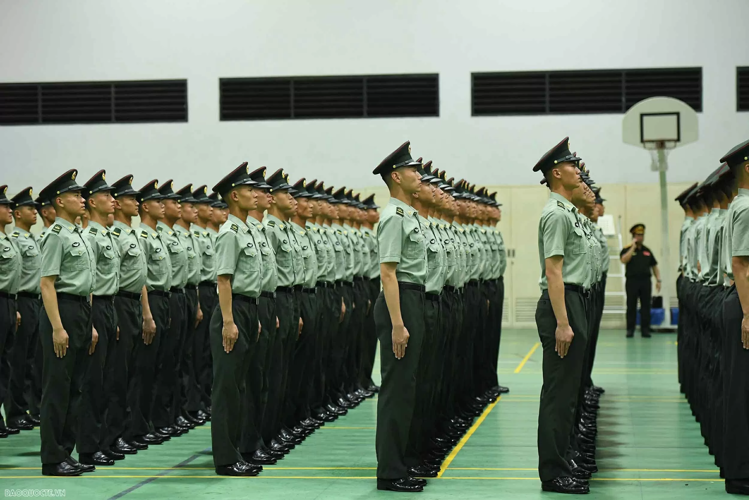 Hình ảnh đoàn quân nhân Trung Quốc tại Việt Nam tham gia diễu binh Quốc khánh 2/9 Hình ảnh đoàn quân nhân Trung Quốc tại Việt Nam tham gia diễu binh Quốc khánh 2/9