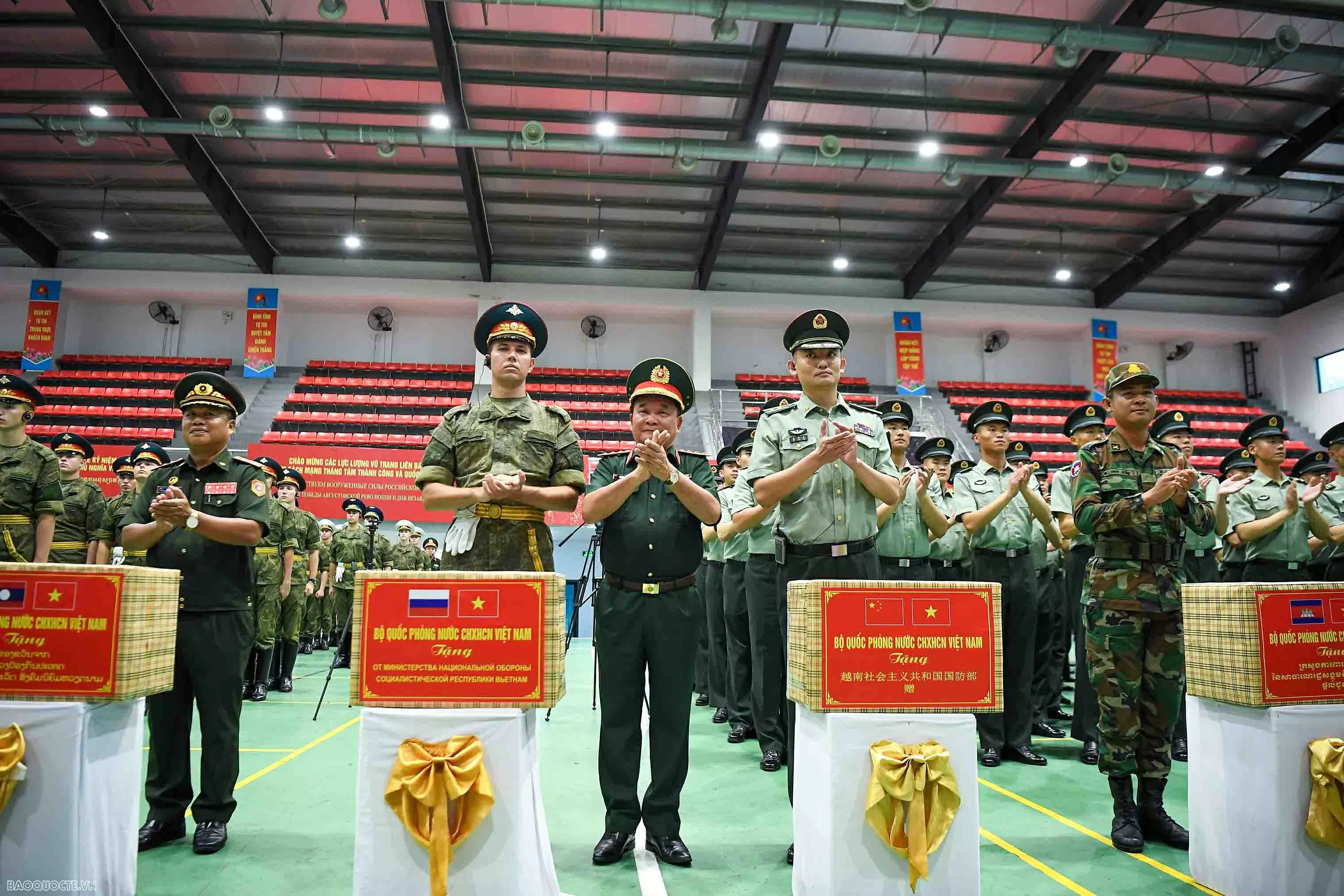 Việt Nam cảm ơn Trung Quốc, Nga, Lào và Campuchia cử lực lượng tham gia đại lễ A80 Việt Nam cảm ơn Trung Quốc, Nga, Lào và Campuchia cử lực lượng tham gia đại lễ A80