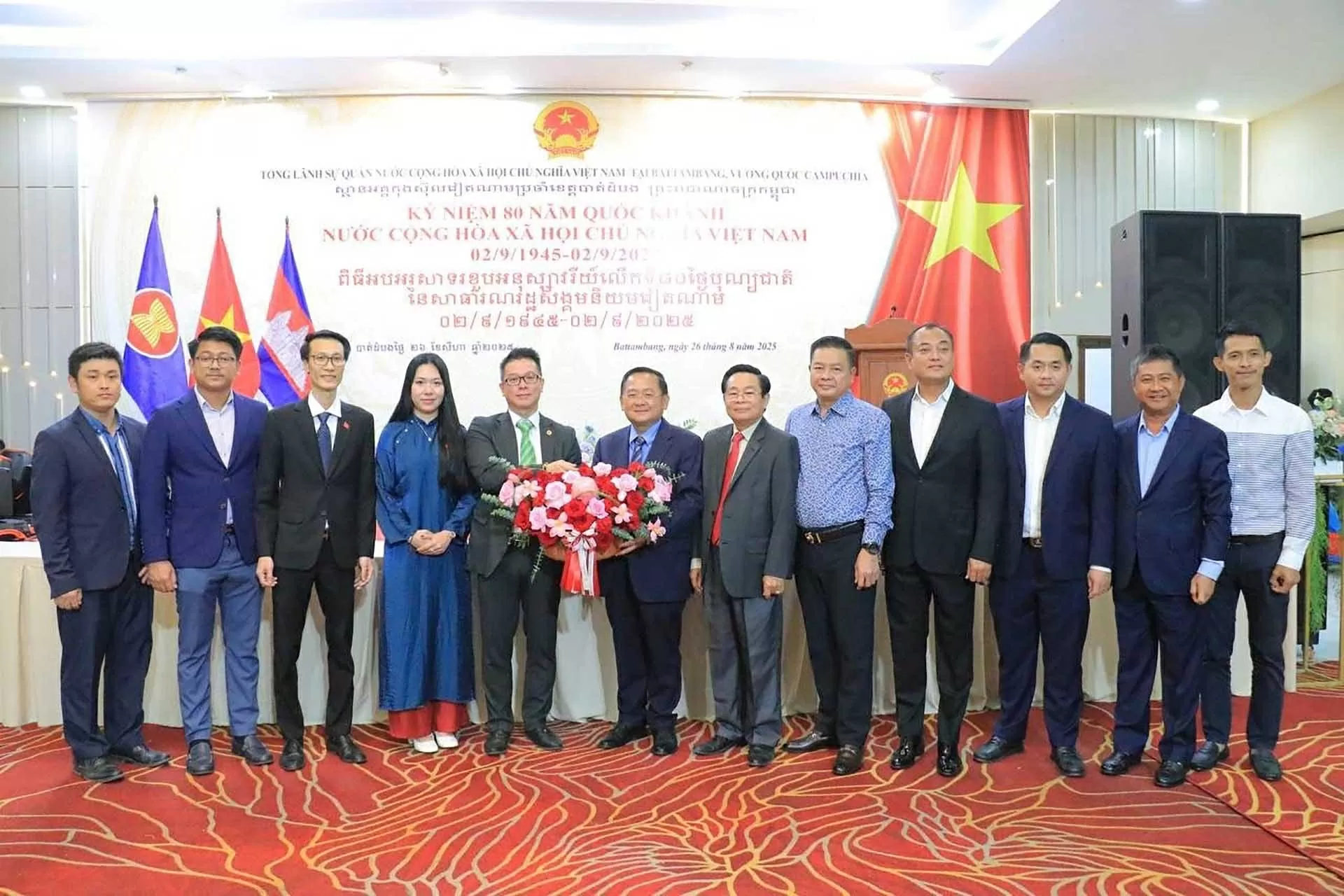 Ấm áp tình hữu nghị tại Lễ kỷ niệm Quốc khánh Việt Nam ở Tây Nam Campuchia