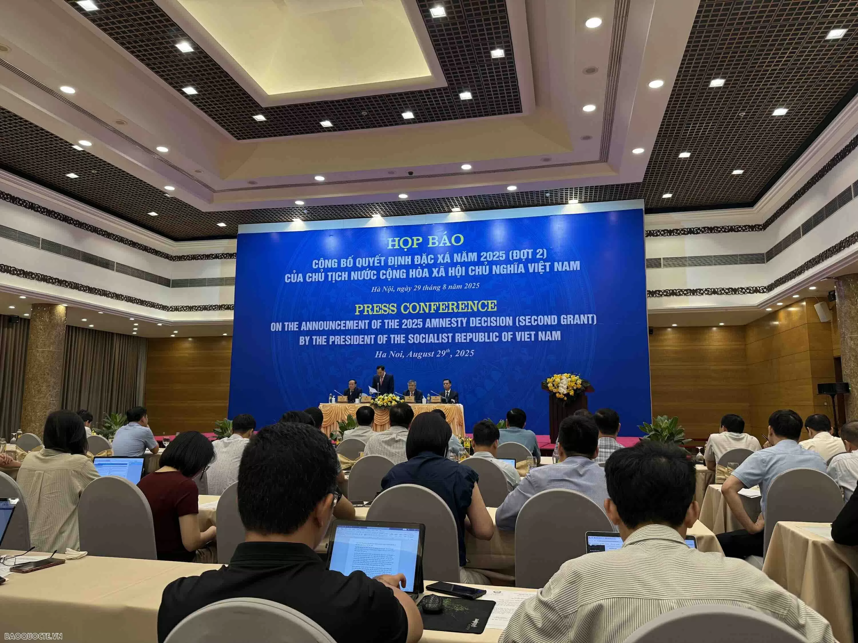 Gần 14.000 phạm nhân được đặc xá đợt 2 năm 2025