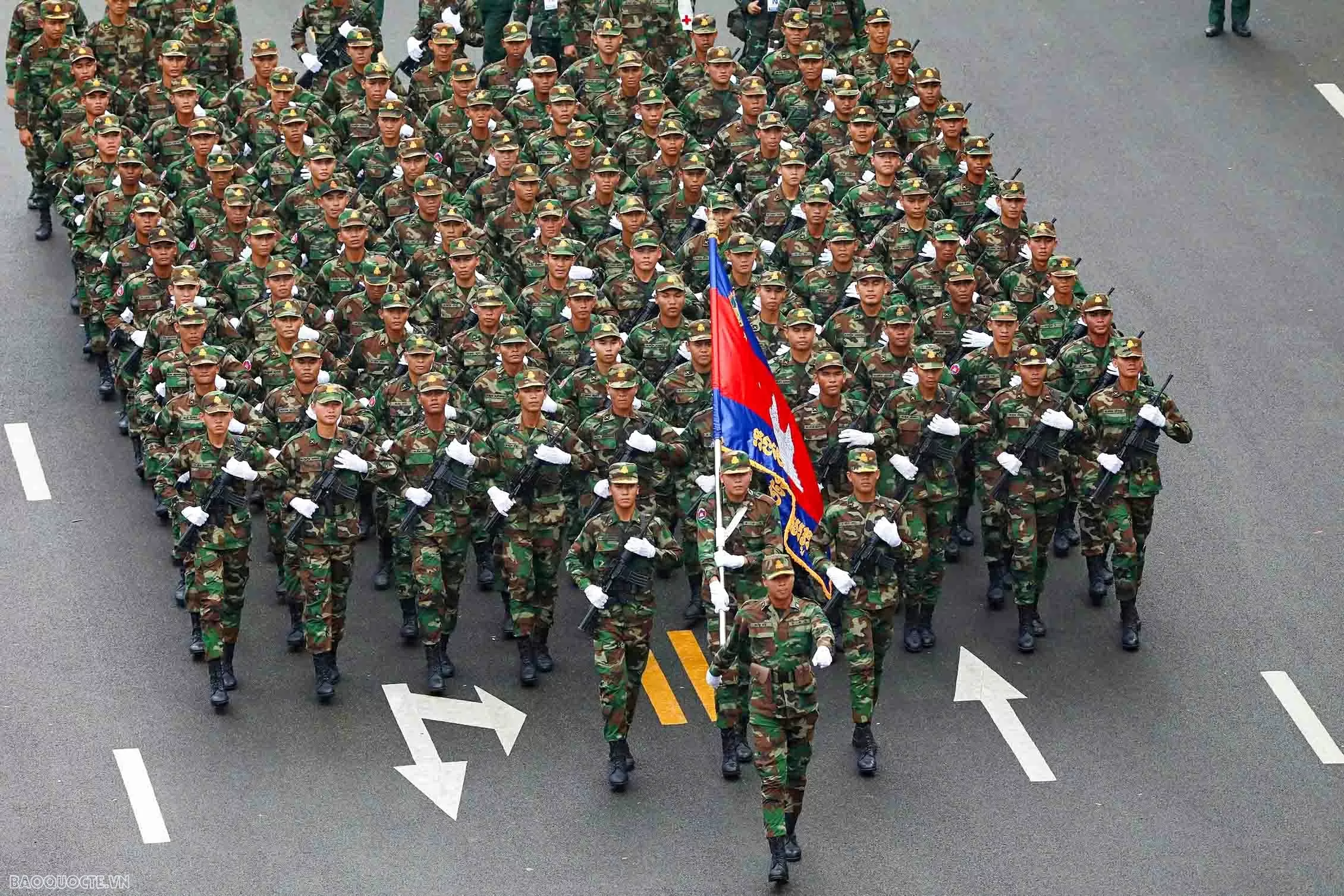 Ngắm 4 khối quân nhân nước ngoài tại tổng duyệt diễu binh Quốc khánh Ngắm 4 khối quân nhân nước ngoài tại tổng duyệt diễu binh Quốc khánh