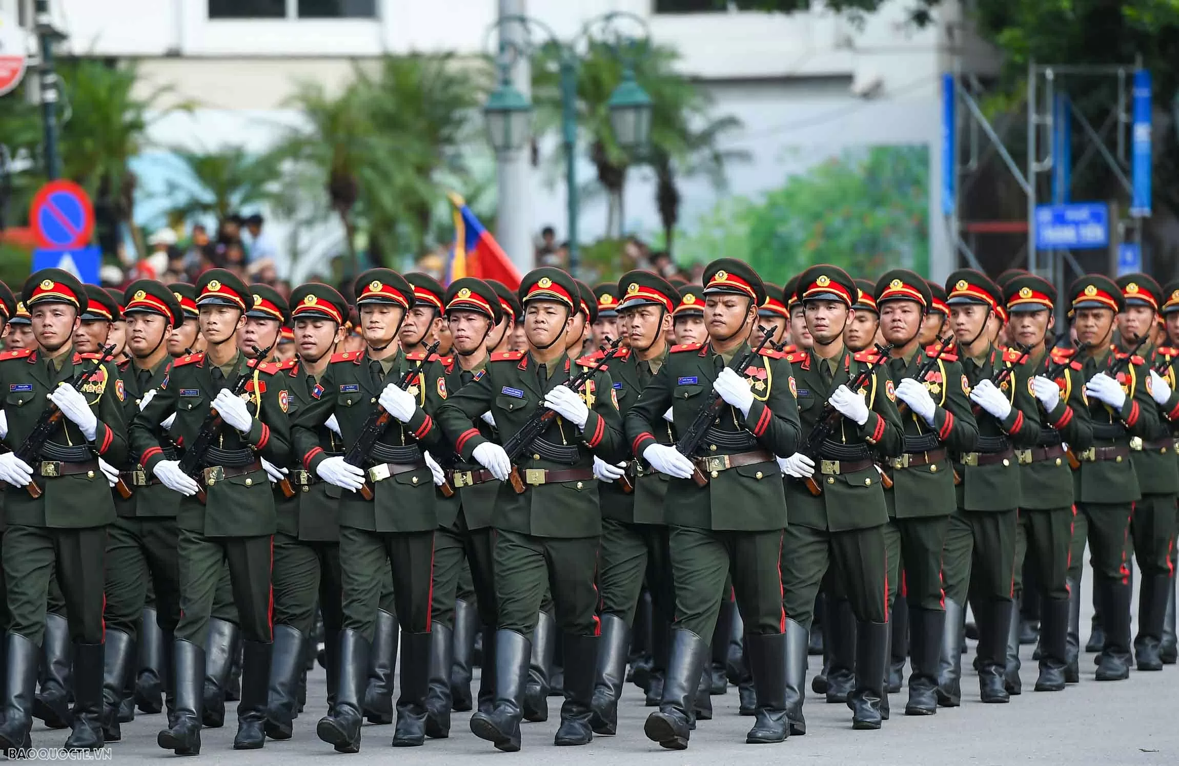 Ngắm 4 khối quân nhân nước ngoài tại tổng duyệt diễu binh Quốc khánh Ngắm 4 khối quân nhân nước ngoài tại tổng duyệt diễu binh Quốc khánh
