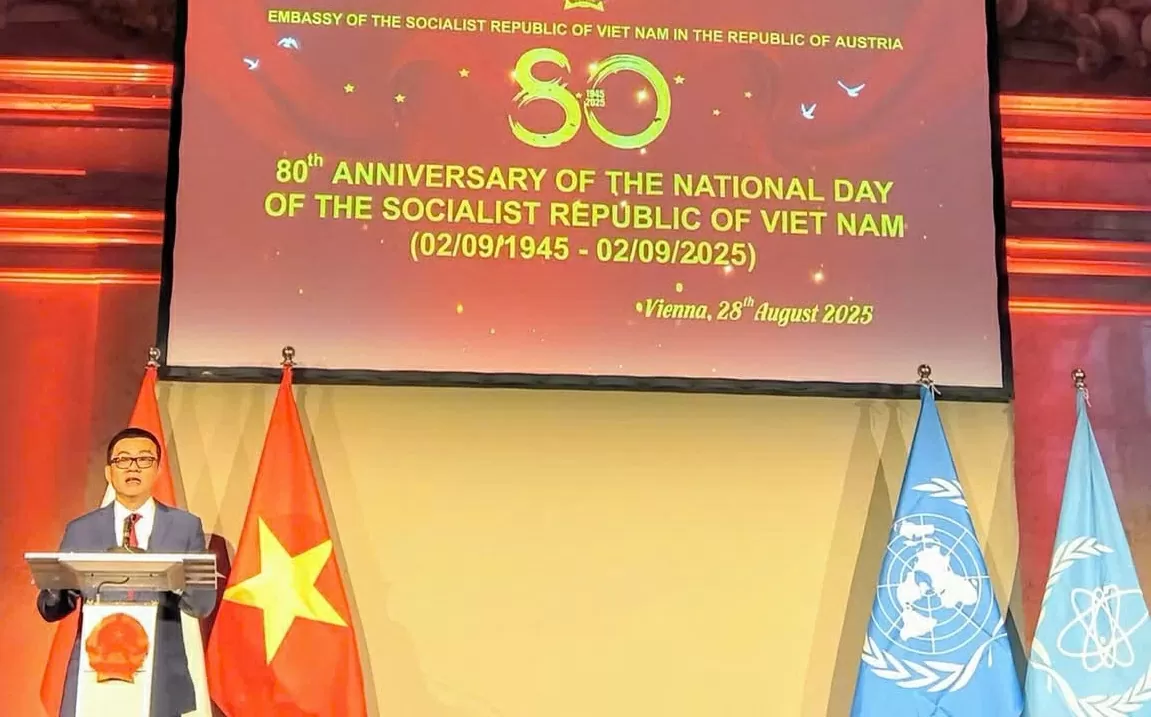 Kỷ niệm 80 năm Quốc khánh tại Áo: Tràn ngập sắc màu, âm thanh và văn hóa