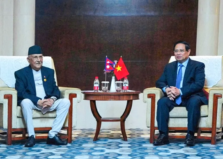Đề nghị Nepal quan tâm, ủng hộ các tập đoàn kinh tế lớn của Việt Nam tìm hiểu, triển khai hoạt động đầu tư