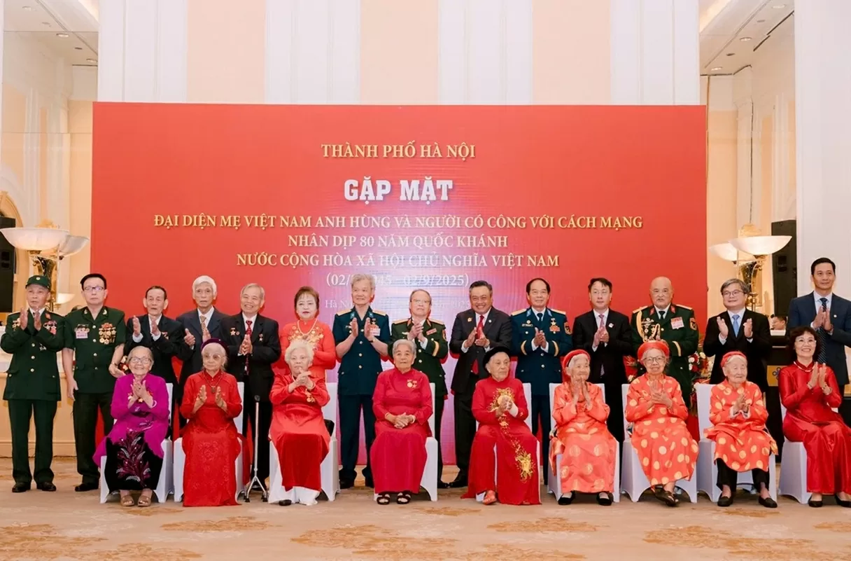 Hà Nội gặp mặt, tri ân Mẹ Việt Nam anh hùng, người có công với cách mạng