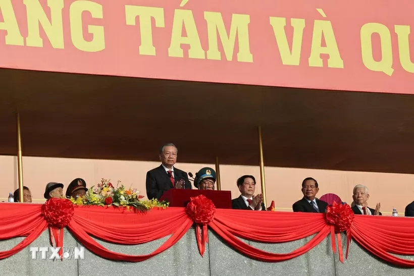 Tổng Bí thư: Không có lực cản nào, không có lý do gì có thể ngăn bước Việt Nam trường tồn và phát triển Tổng Bí thư: Không có lực cản nào, không có lý do gì có thể ngăn bước Việt Nam trường tồn và phát triển