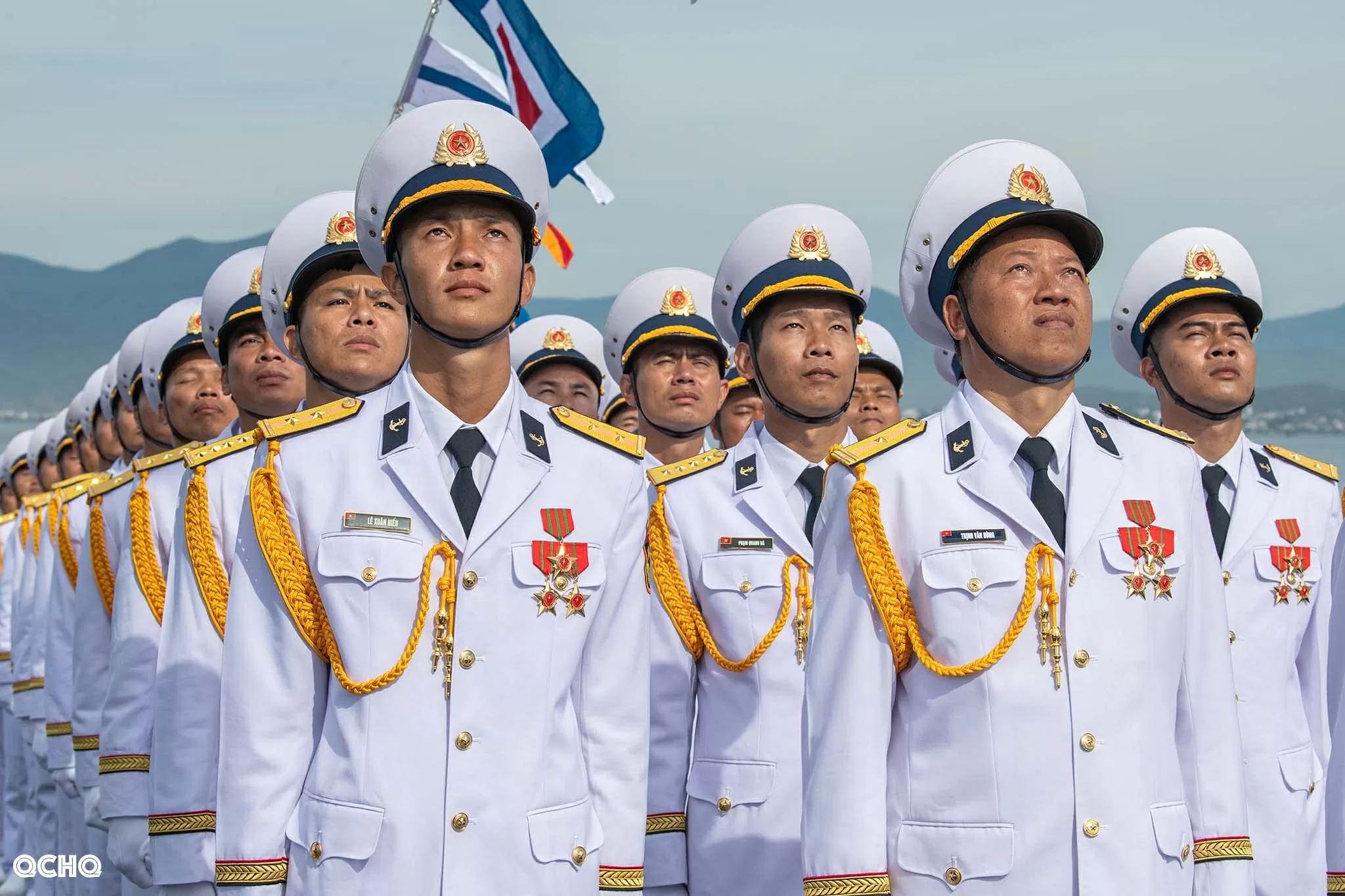 Lực lượng vũ trang trên biển phô diễn sức mạnh trong diễu binh kỷ niệm 80 năm Quốc khánh