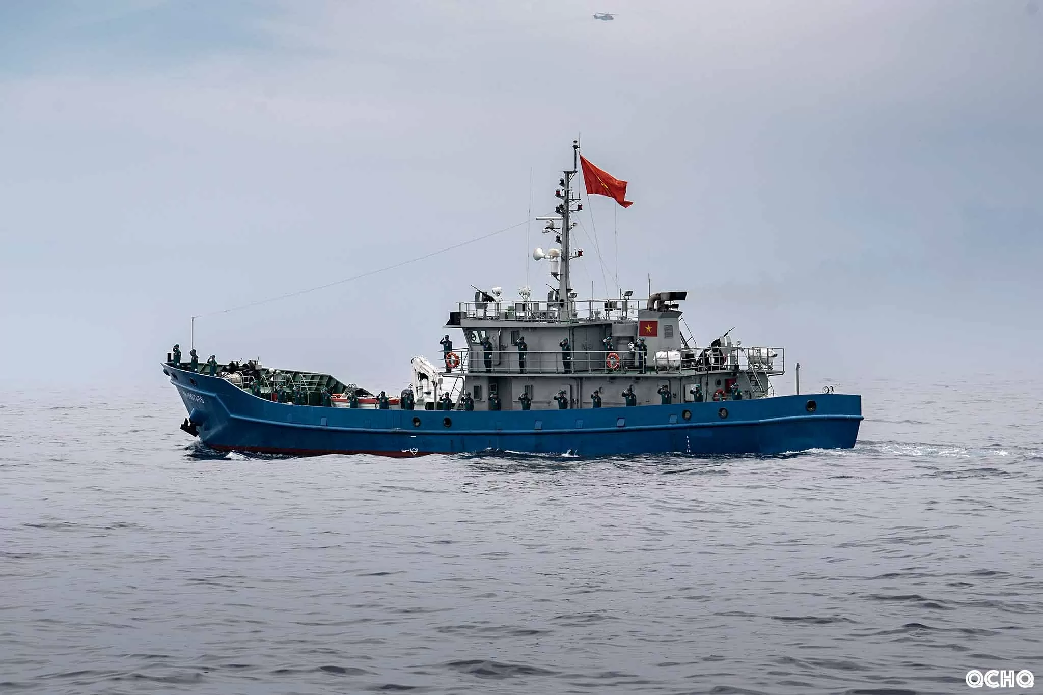 Lực lượng vũ trang trên biển phô diễn sức mạnh trong diễu binh kỷ niệm 80 năm Quốc khánh