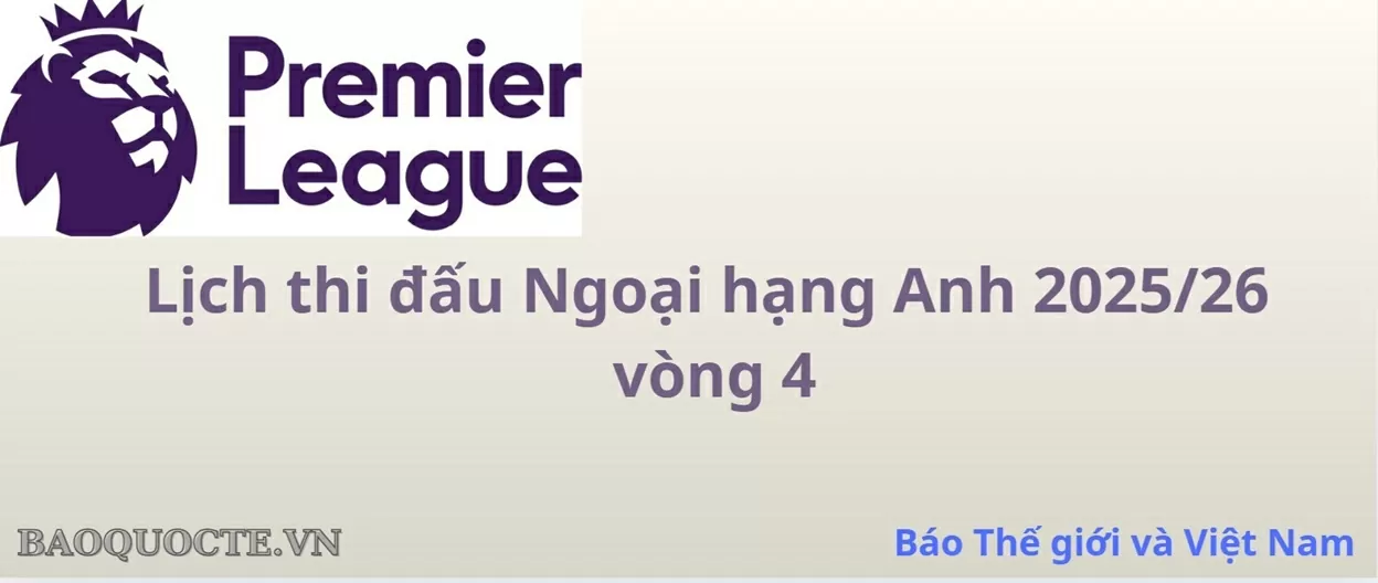 Lịch thi đấu Ngoại hạng Anh vòng 4: Arsenal vs Nottingham, Burnley vs Liverpool, Man City vs MU