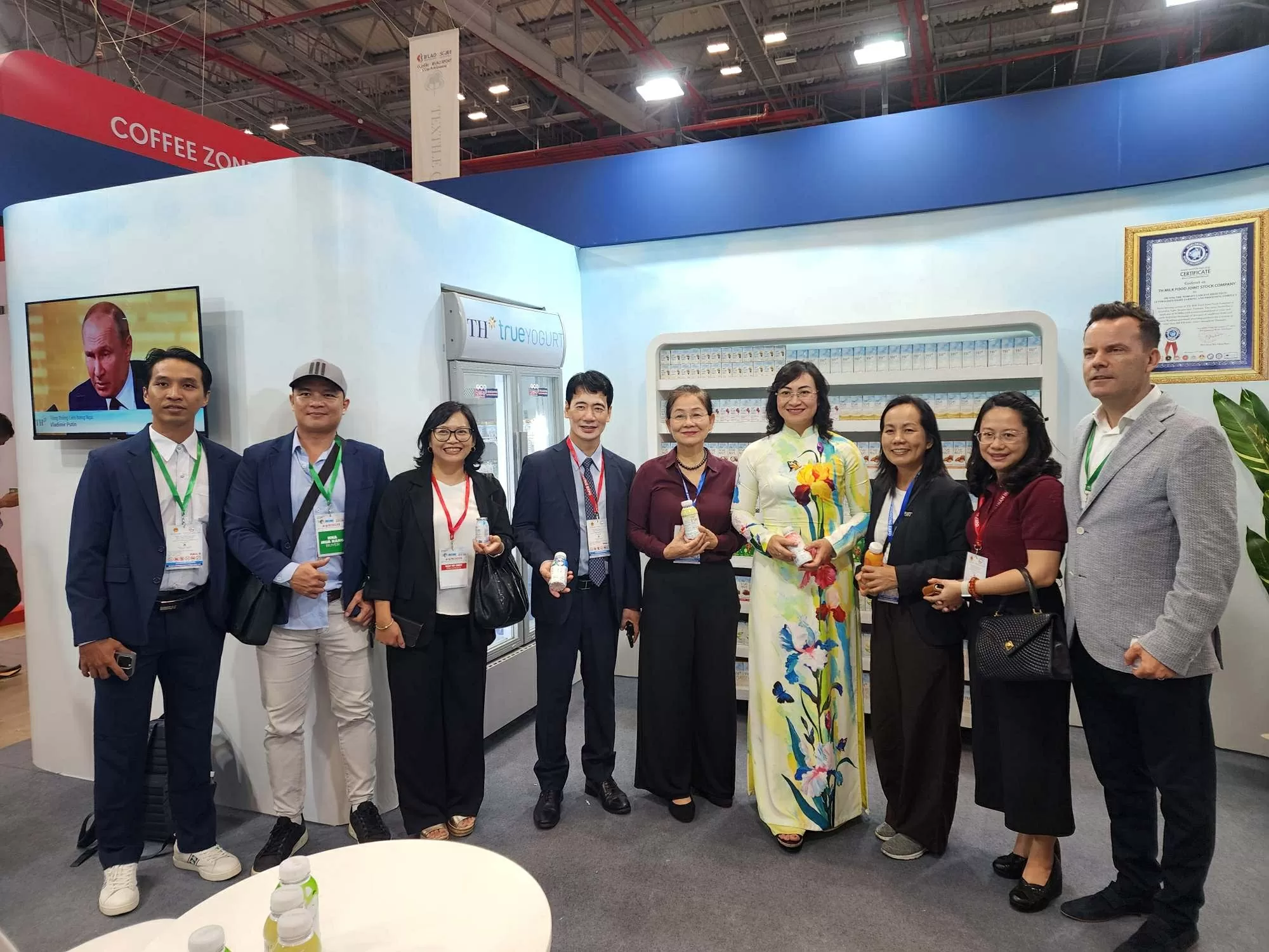 TH true MILK minh bạch chuỗi giá trị khi tiếp cận nhà mua quốc tế
