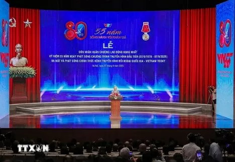 Tổng Bí thư Tô Lâm phát biểu. (Ảnh: Phan Phương/TTXVN)