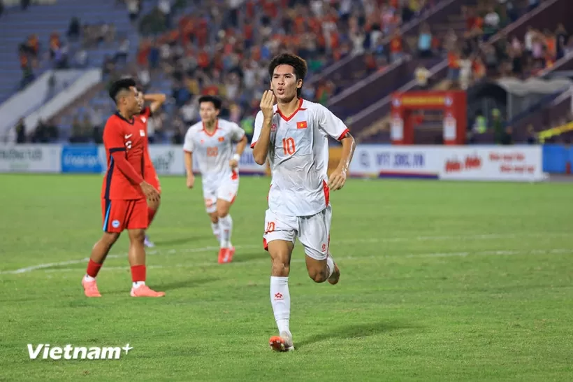 Vòng loại U23 châu Á:  Việt Nam toàn thắng, rộng cửa vào vòng chung kết U23 châu Á 2025