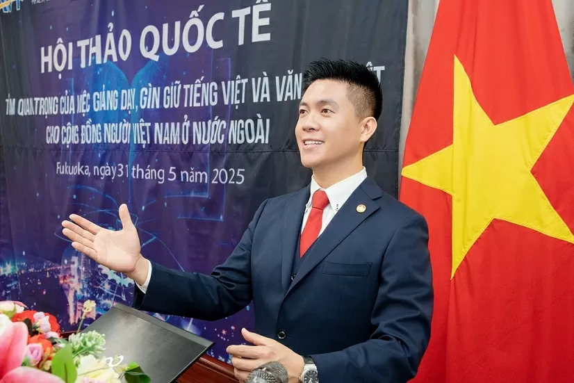 Sứ giả tiếng Việt Nguyễn Duy Anh: Giữ ngôn ngữ mẹ đẻ là giữ hồn dân tộc nơi xứ người