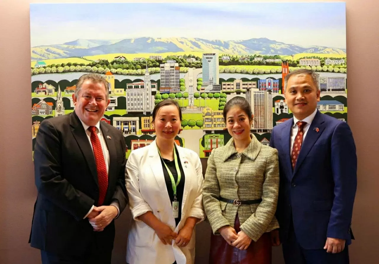 Tăng cường quan hệ hợp tác giữa các địa phương Việt Nam với thành phố Palmerston North, New Zealand