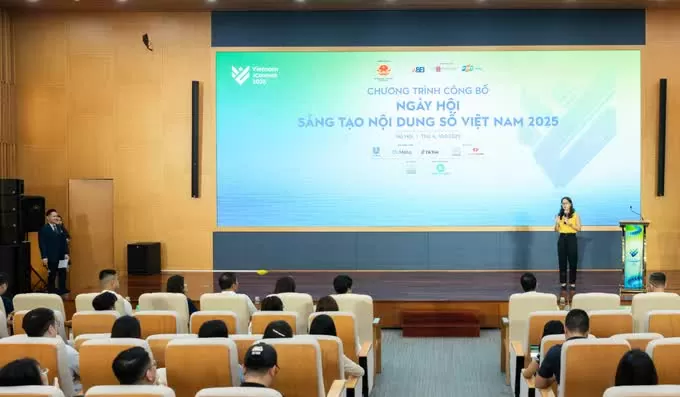 Công bố chương trình Ngày hội Sáng tạo nội dung số Việt Nam 2025