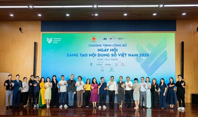 Công bố chương trình Ngày hội Sáng tạo nội dung số Việt Nam 2025 Công bố chương trình Ngày hội Sáng tạo nội dung số Việt Nam 2025