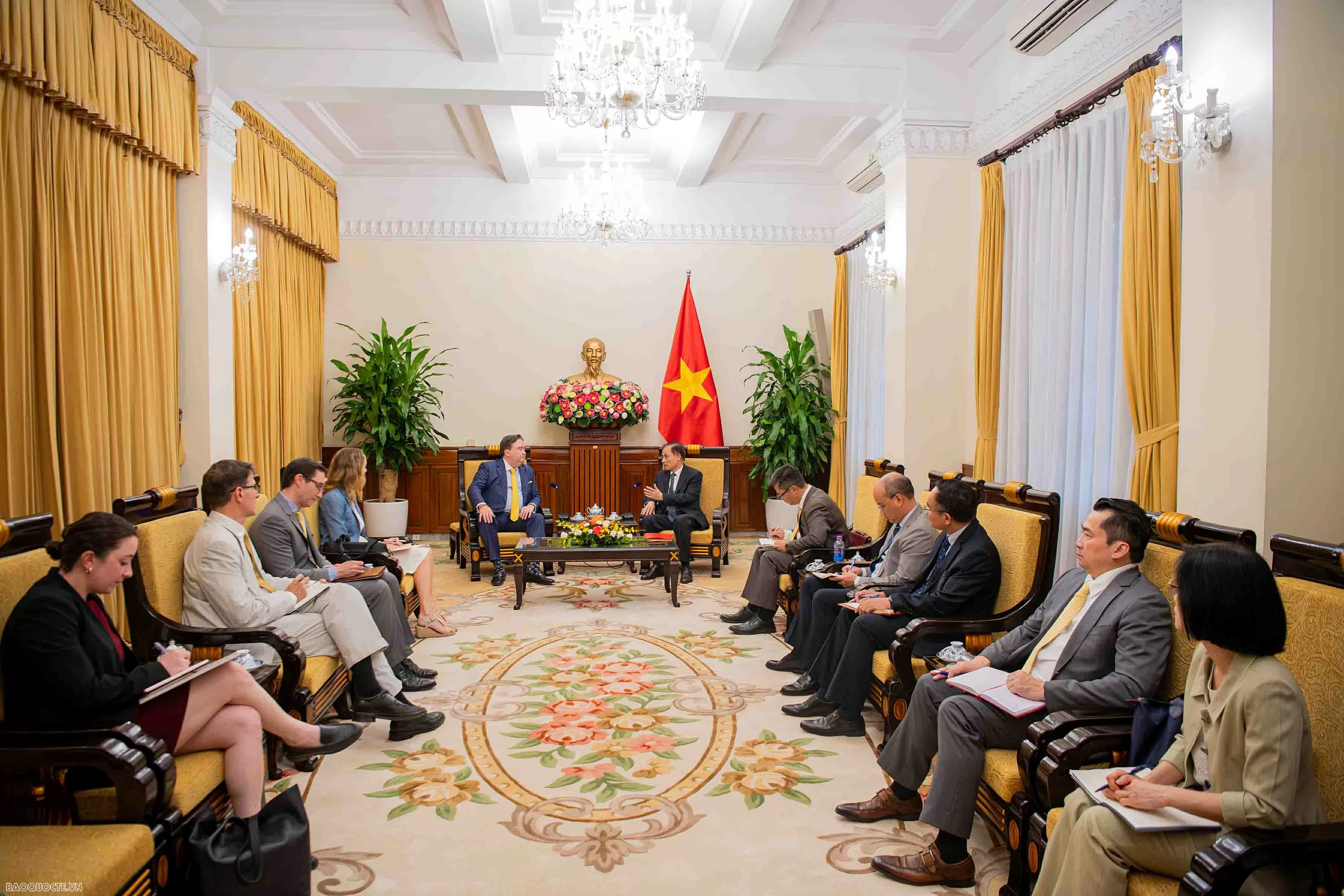 Việt Nam khẳng định vai trò, chia sẻ kinh nghiệm trong 'ngôi nhà' đa phương Liên hợp quốc; thúc đẩy hợp tác toàn diện với Hoa Kỳ