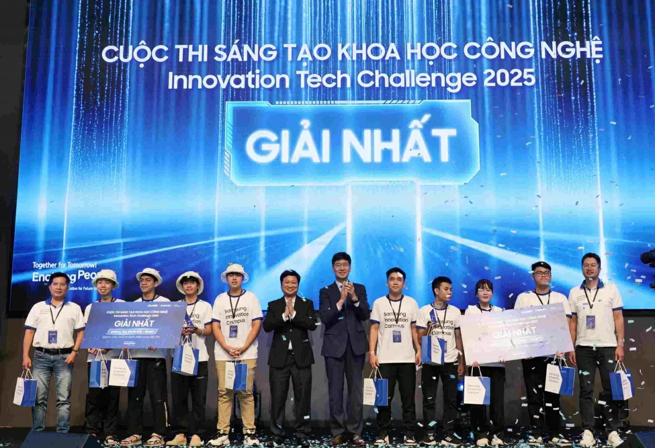 Tổng kết dự án phát triển nhân tài công nghệ Samsung Innovation Campus 2024-2025