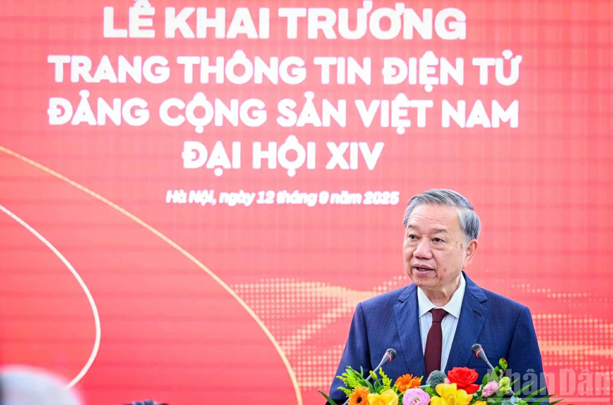 Tổng Bí thư Tô Lâm dự lễ ra mắt Trang thông tin điện tử ‘Đảng Cộng sản Việt Nam - Đại hội XIV’