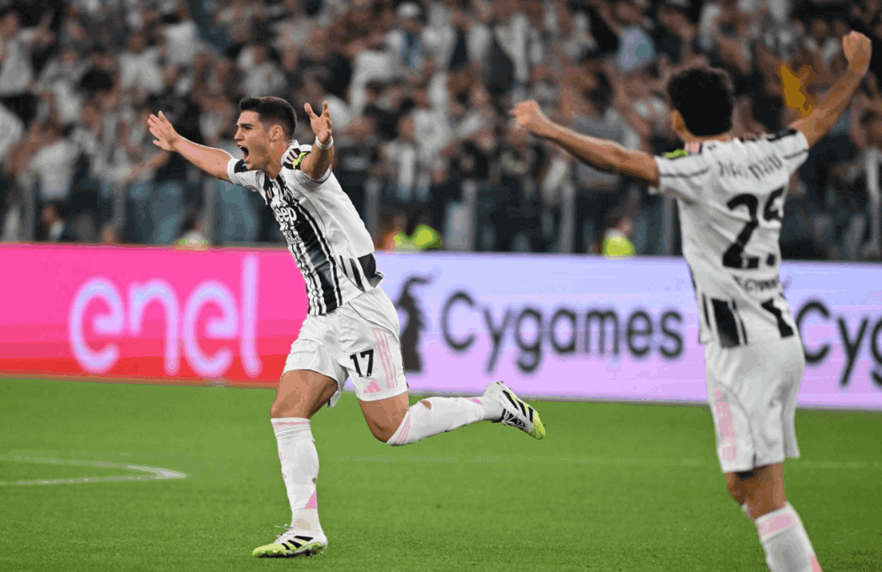 Cầu thủ trẻ 19 tuổi Vasilije Adžić tỏa sáng ở phút bù giờ đem về chiến thắng cho Juventus. (Nguồn: JuventusFC)