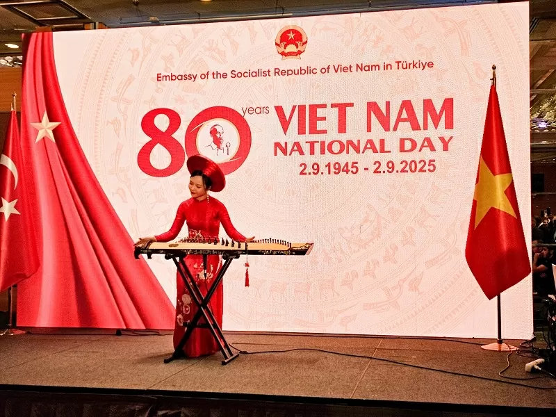 Lễ kỷ niệm 80 năm Quốc khánh – Dấu ấn Việt Nam tại Thổ Nhĩ Kỳ Lễ kỷ niệm 80 năm Quốc khánh – Dấu ấn Việt Nam tại Thổ Nhĩ Kỳ