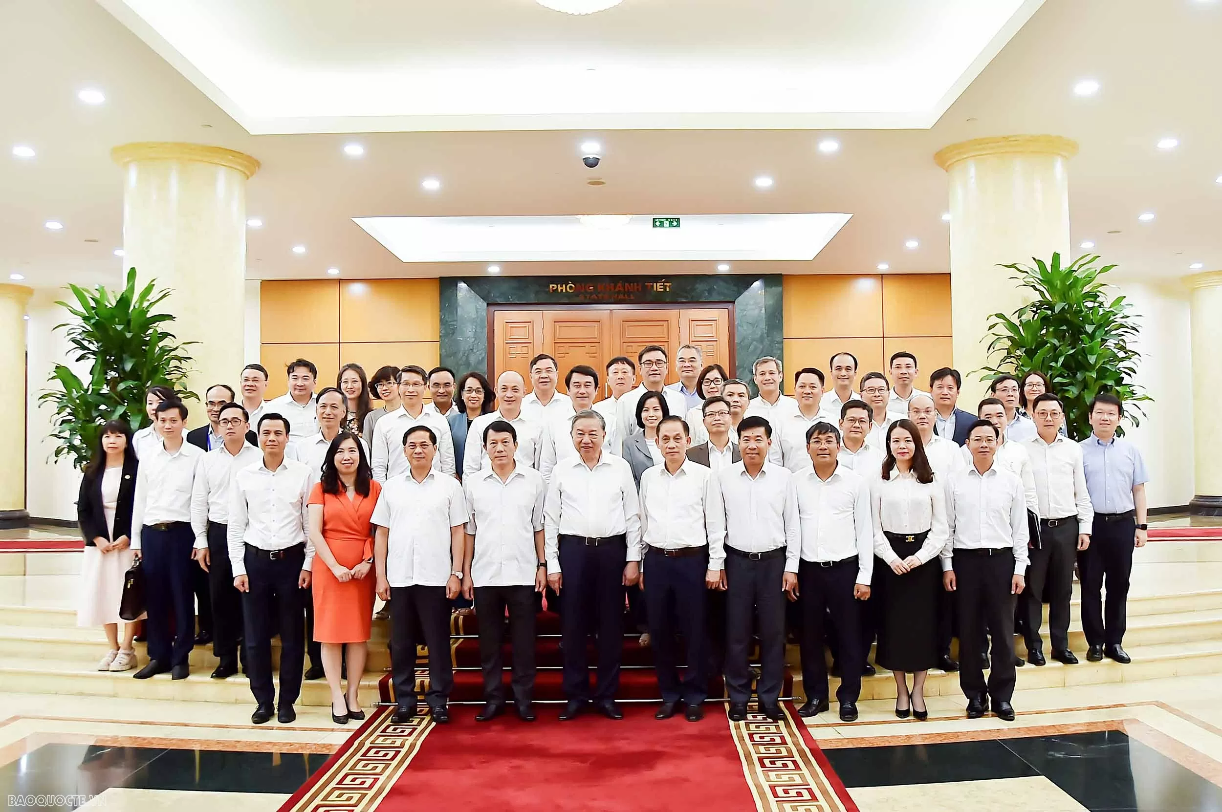 Tổng Bí thư Tô Lâm: Phát huy mạnh mẽ hơn nữa vai trò tiên phong và nhiệm vụ trọng yếu, thường xuyên của đối ngoại và hội nhập quốc tế
