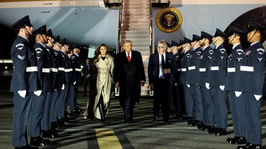 Chuyến thăm cấp Nhà nước của Trump tới Anh...