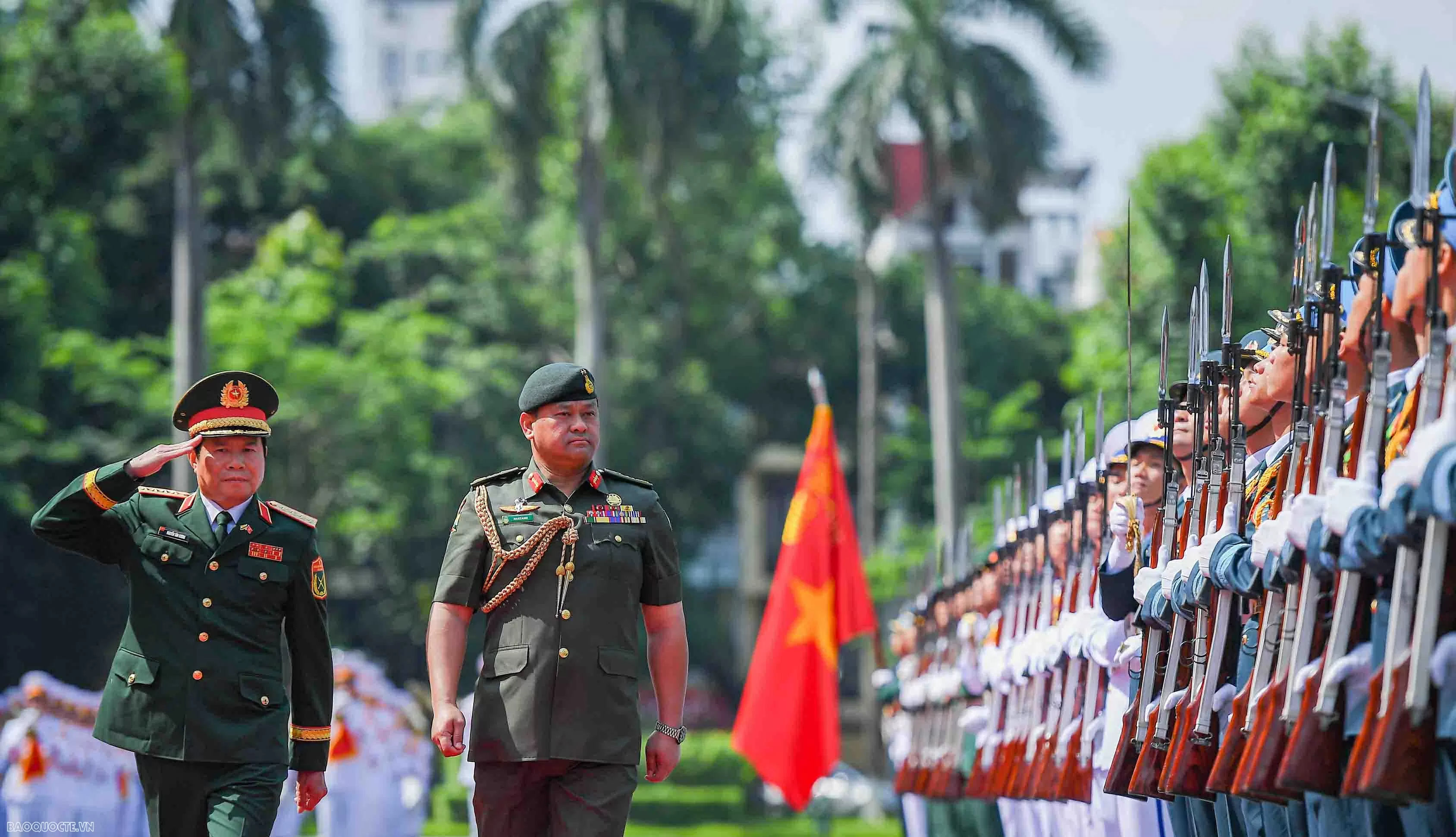 Việt Nam-Brunei: Nghiên cứu phát triển thêm các lĩnh vực hợp tác quốc phòng mới