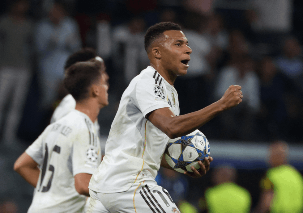 Kylian Mbappé tiếp tục tỏa sáng giúp Real Madrid vượt khó. (Nguồn: Reuter) Kylian Mbappé tiếp tục tỏa sáng giúp Real Madrid vượt khó. (Nguồn: Reuter)