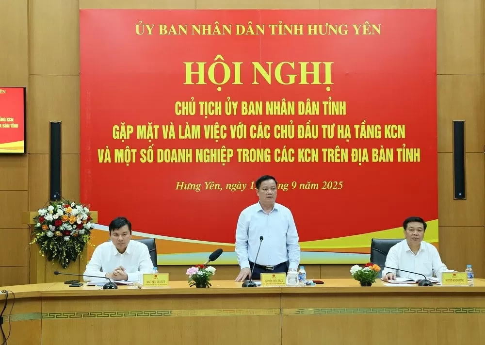 Chủ tịch UBND tỉnh Hưng Yên: ‘Xác định khó khăn của doanh nghiệp là khó khăn của chính mình’